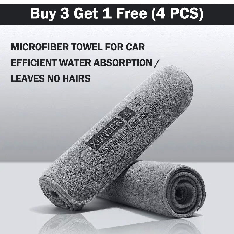 🚗 50% OFF! 🧽 Microfiber Car Towel – Ultra-absorbent & streak-free ✨