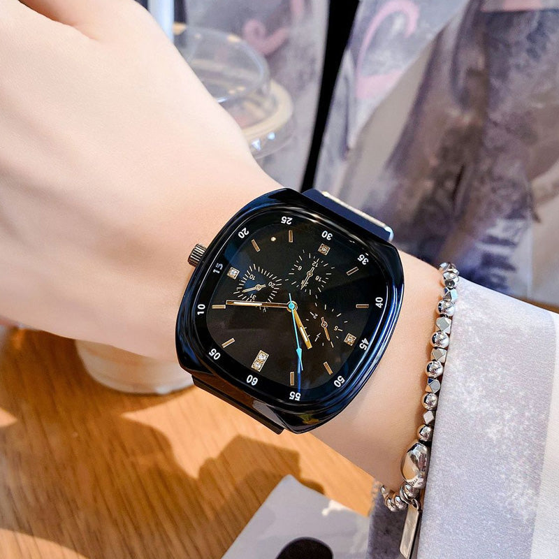 Men's and Women's Watches Ins Style Niche High-Value Fashionable Simple Waterproof Luminous Watches