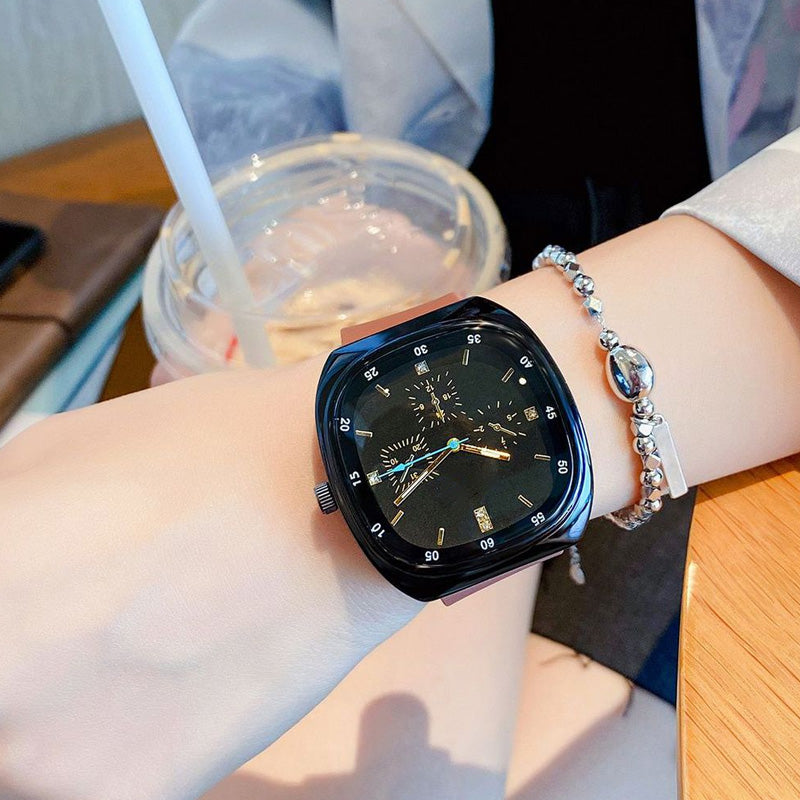 Men's and Women's Watches Ins Style Niche High-Value Fashionable Simple Waterproof Luminous Watches