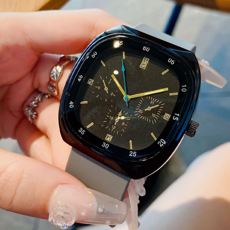 Men's and Women's Watches Ins Style Niche High-Value Fashionable Simple Waterproof Luminous Watches