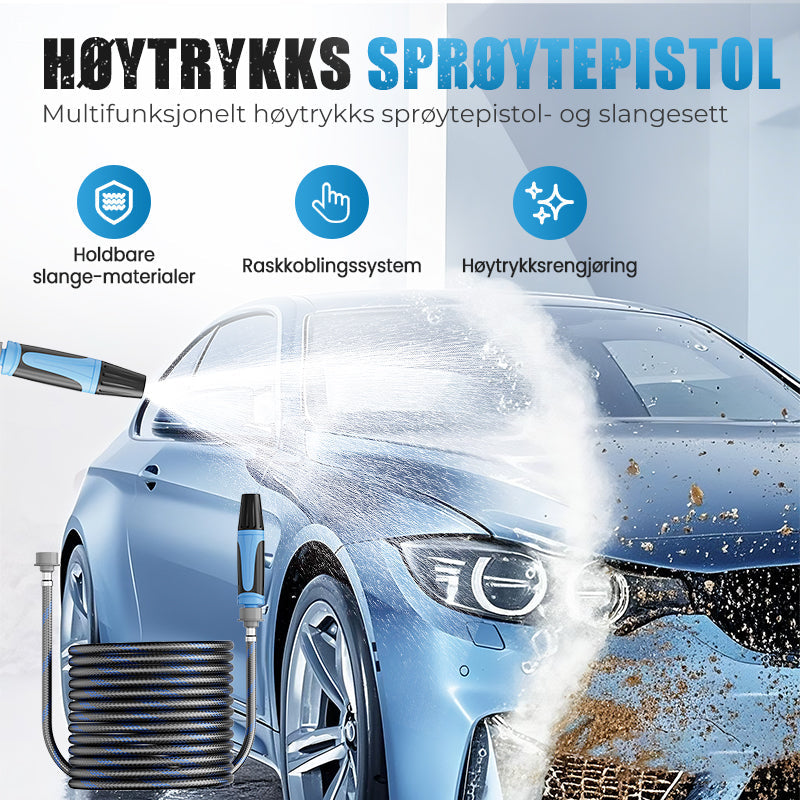 Multi-Function High-Pressure Spray Gun Hose Kit