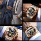 Men's Luminous Waterproof Flywheel Quartz Watch