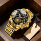 Men's Luminous Waterproof Flywheel Quartz Watch