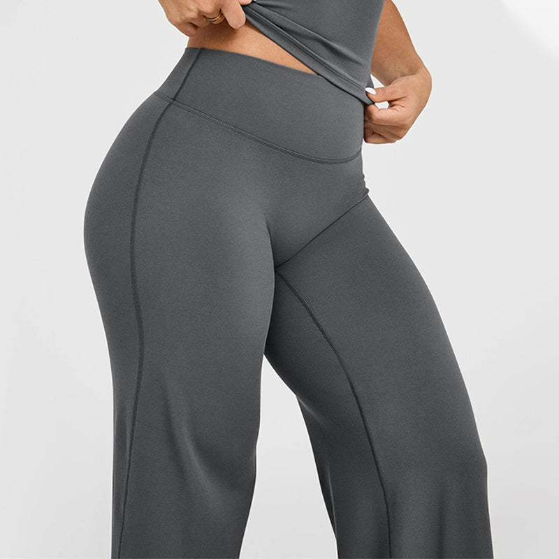 Women's Leggings Yoga Athletic High Waist Casual Comfortable Flared Trousers for Women