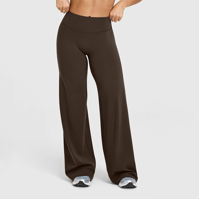 Women's Leggings Yoga Athletic High Waist Casual Comfortable Flared Trousers for Women
