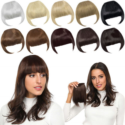 🏆Hot Sale 50%OFF⚡95K+ SOLD! Almost Gone💥Seamless 3D Clip-In Bangs Hair Extensions