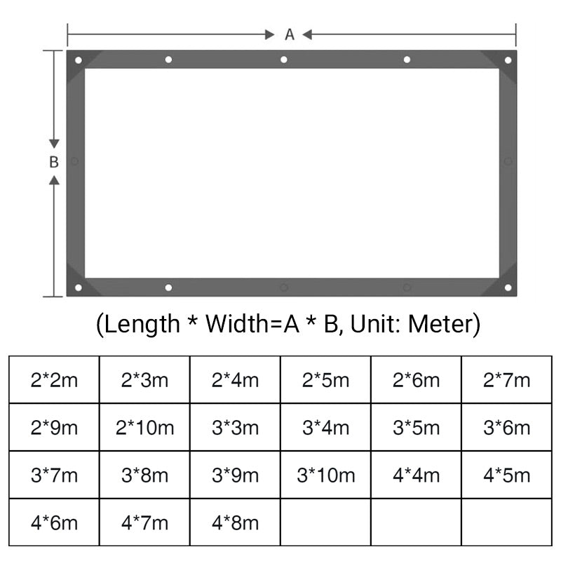 📢📢50%  OFF !!! ⏰Heavy-Duty Transparent Waterproof Insulated Tarp