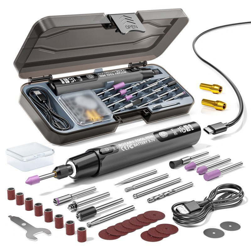 🛠️ Portable Electric Polishing & Grinding Kit – High Speed & Low Noise, Multi‑Accessory Complete Set, Compact & Easy to Use 🛠️