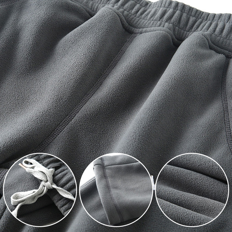 Men's Open Bottom Sweatpants with Lining