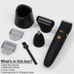 💥 3 in 1 Electric Body Hair Trimmer for Men，Cordless Groin Hair Clipper for Men, Waterproof Electric Shaver