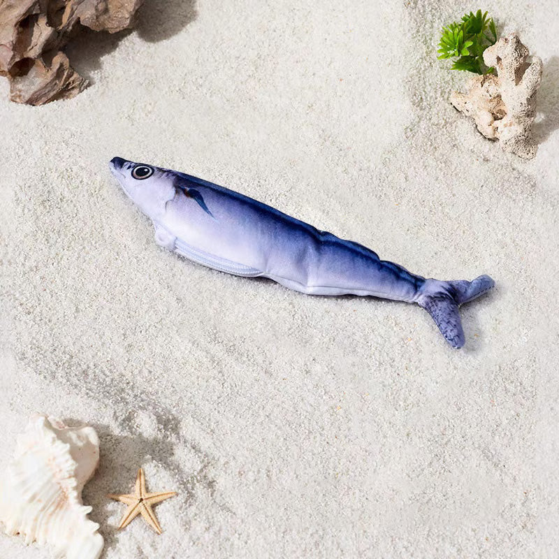 📢📢50%  OFF !! ⏰Realistic Hopping Fish Toy for Cat