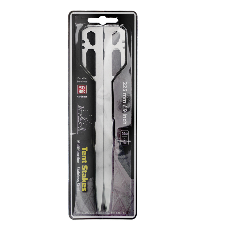 Multifunctional Stainless Steel Tent Stakes
