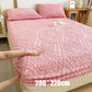 🛏️ Save 50%! ✨ 360° Plush Knit Fitted Sheet – All-around stretch & cozy ✨