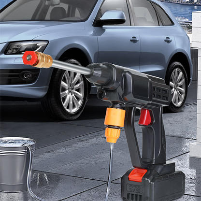 📢📢50%  OFF !! ⏰Cordless Pressure Washer, Portable Car Pressure Washer with 6-in-1 Nozzle