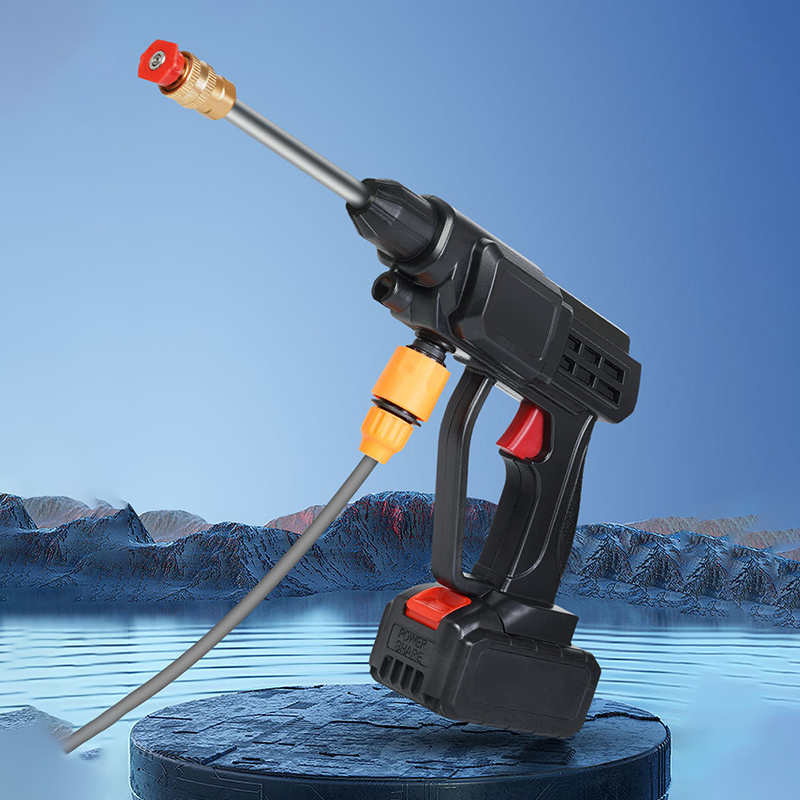 📢📢50%  OFF !! ⏰Cordless Pressure Washer, Portable Car Pressure Washer with 6-in-1 Nozzle