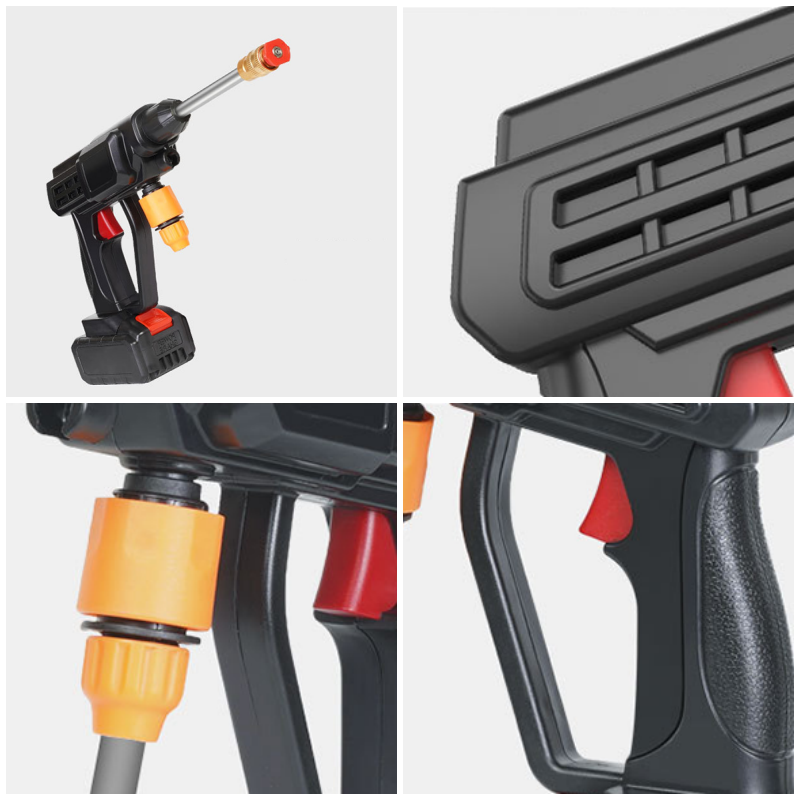 📢📢50%  OFF !! ⏰Cordless Pressure Washer, Portable Car Pressure Washer with 6-in-1 Nozzle