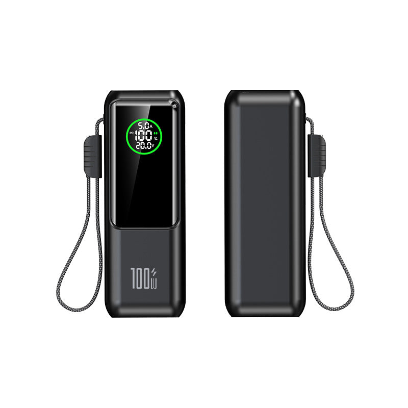 ⚡Laptop Power Bank, 20,000mAh Portable Charger with Triple 100W USB-C Ports for Multi-Device Charging