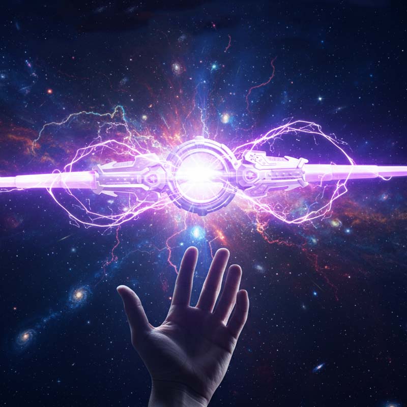 Rechargeable Sparking Lightsaber with Sound