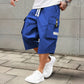 💥LAST DAY SALE 49% OFF !!📢Men's Casual Drawstring Capri Cargo Pants