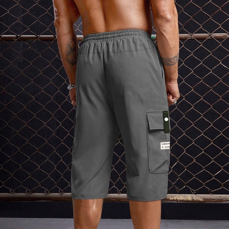💥LAST DAY SALE 49% OFF !!📢Men's Casual Drawstring Capri Cargo Pants