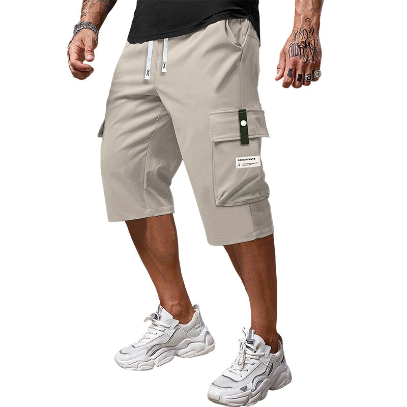 💥LAST DAY SALE 49% OFF !!📢Men's Casual Drawstring Capri Cargo Pants