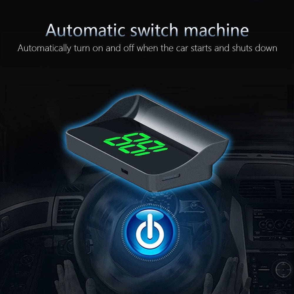 Head-Up Display Speedometer for Cars