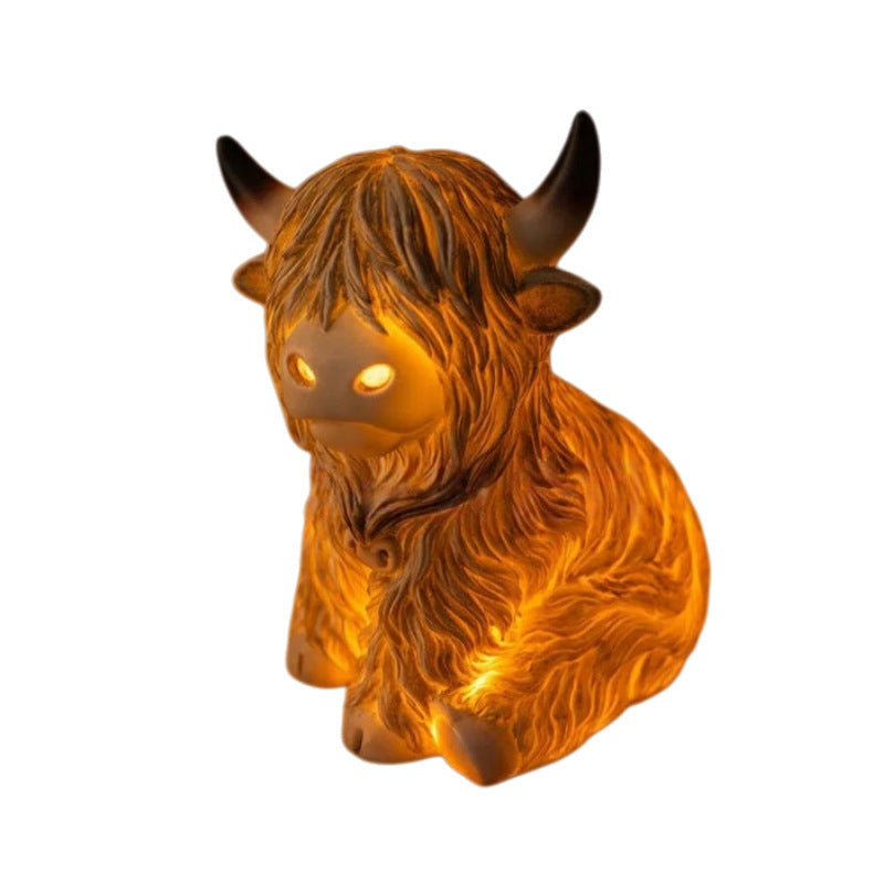 🎁New arrival 49% OFF💥Cute Highland Cow Night Light