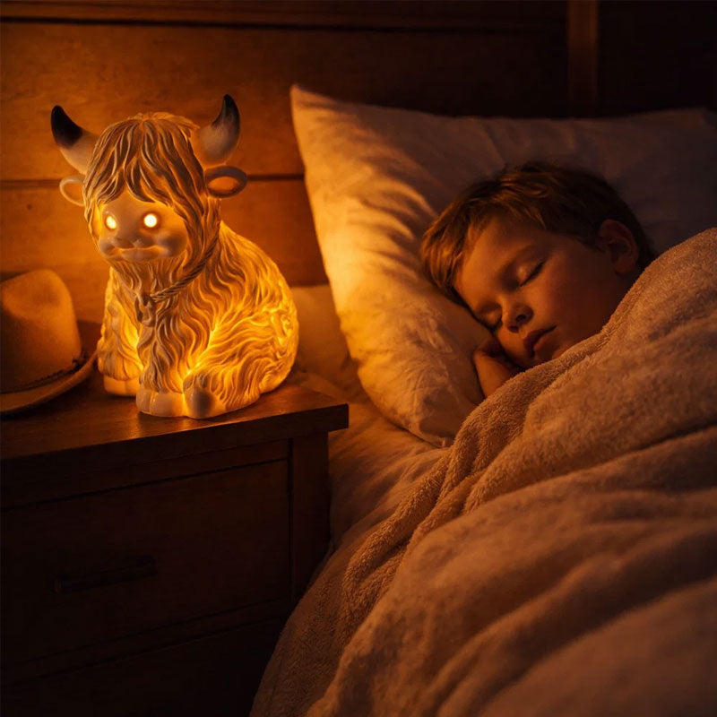 🎁New arrival 49% OFF💥Cute Highland Cow Night Light