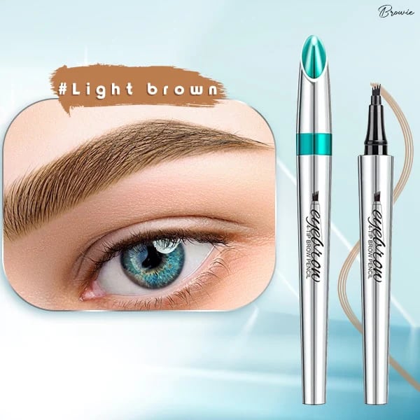 BUY 1 GET 1 FREE🌟3D Waterproof Microblading Eyebrow Pen 4 Fork Tip Tattoo Pencil