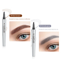 BUY 1 GET 1 FREE🌟3D Waterproof Microblading Eyebrow Pen 4 Fork Tip Tattoo Pencil