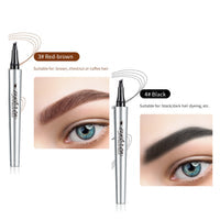 BUY 1 GET 1 FREE🌟3D Waterproof Microblading Eyebrow Pen 4 Fork Tip Tattoo Pencil