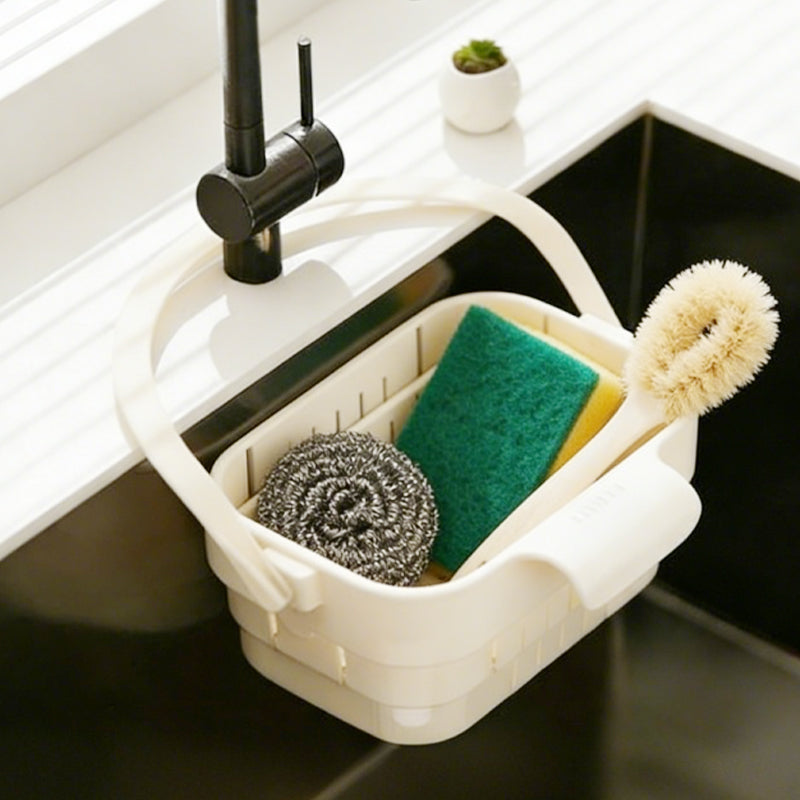 📢📢50% OFF !!!⏰Collapsible Faucet-Hanging Sink Strainer Basket
