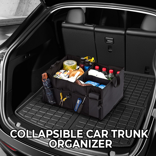 Large-Capacity Collapsible Car Trunk Organizer