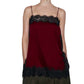 New Fashionable Sexy Lady Satin Lace Blouse Elegant Sleeveless Cami