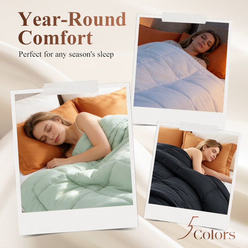 Lightweight & Breathable Quilted Duvet Insert