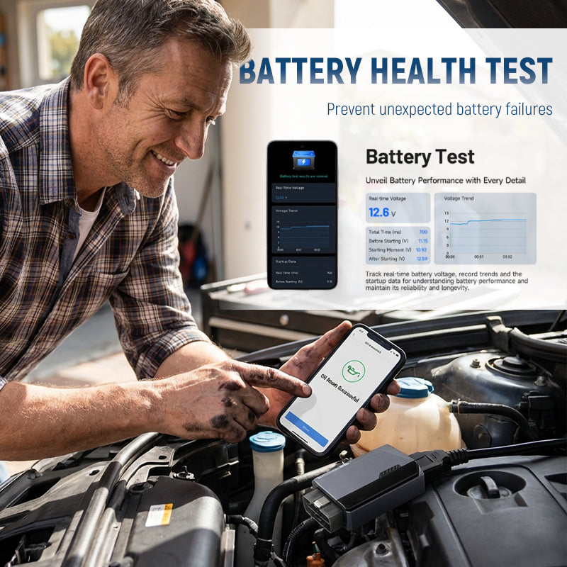 ✨ Car Full-System Diagnostic Tool – Professional-Grade Car Health Check! ✨