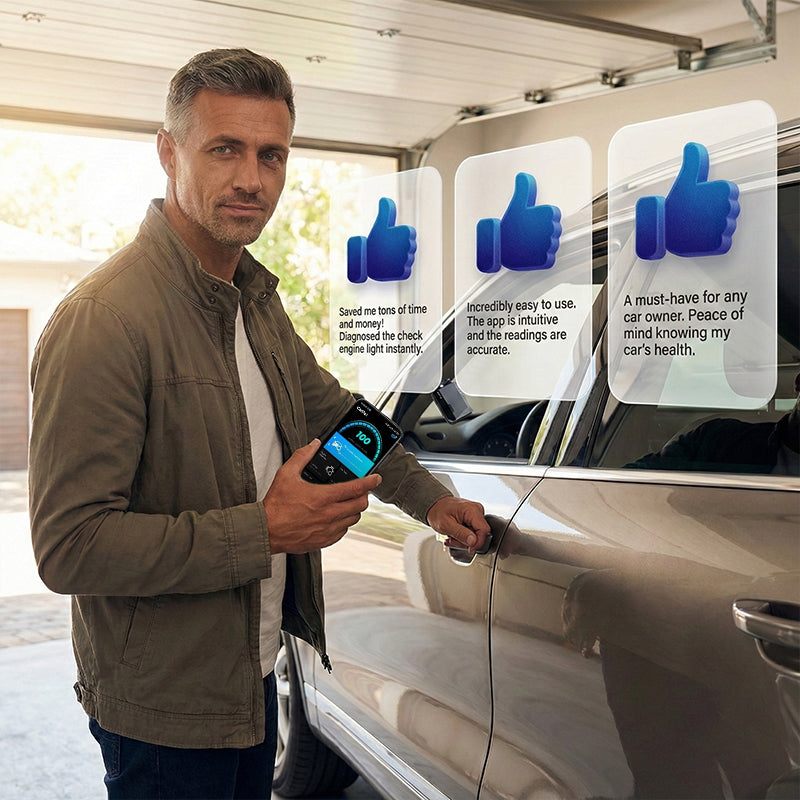 ✨ Car Full-System Diagnostic Tool – Professional-Grade Car Health Check! ✨
