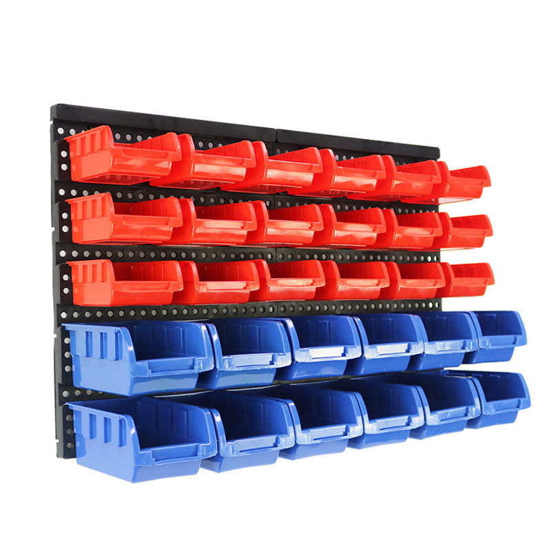 30-Bin Wall Mount Storage Organizer