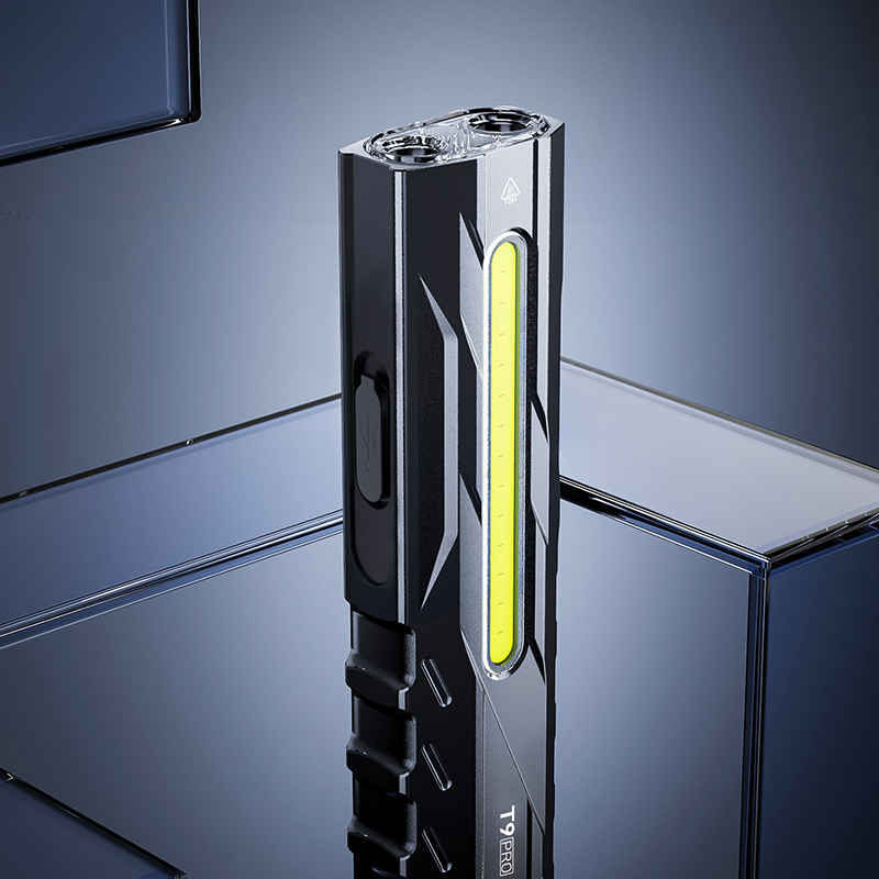 🔦 Magnetic Multi-Function LED Flashlight: 1500 Lumen, UV & Laser, Type-C, 10-12H Battery