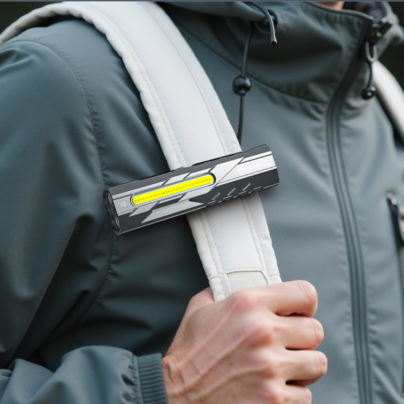 🔦 Magnetic Multi-Function LED Flashlight: 1500 Lumen, UV & Laser, Type-C, 10-12H Battery