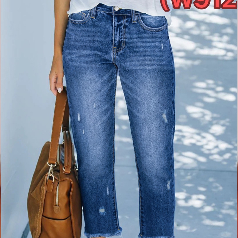 👖New arrival 40% OFF!🥰Women’s Retro Cropped Straight-Leg Jeans