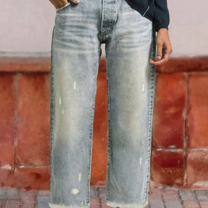 👖New arrival 40% OFF!🥰Women’s Retro Cropped Straight-Leg Jeans