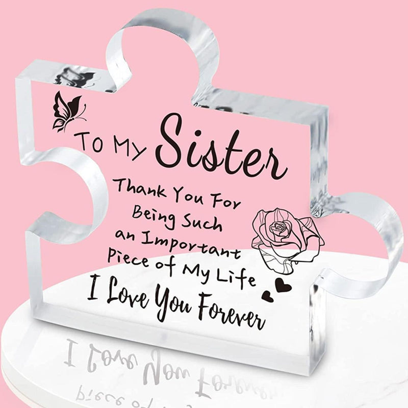 💕Mother's Day Special Sale-50% OFF!!💐Crystal Clear Acrylic Thank You Gift for Loved Ones