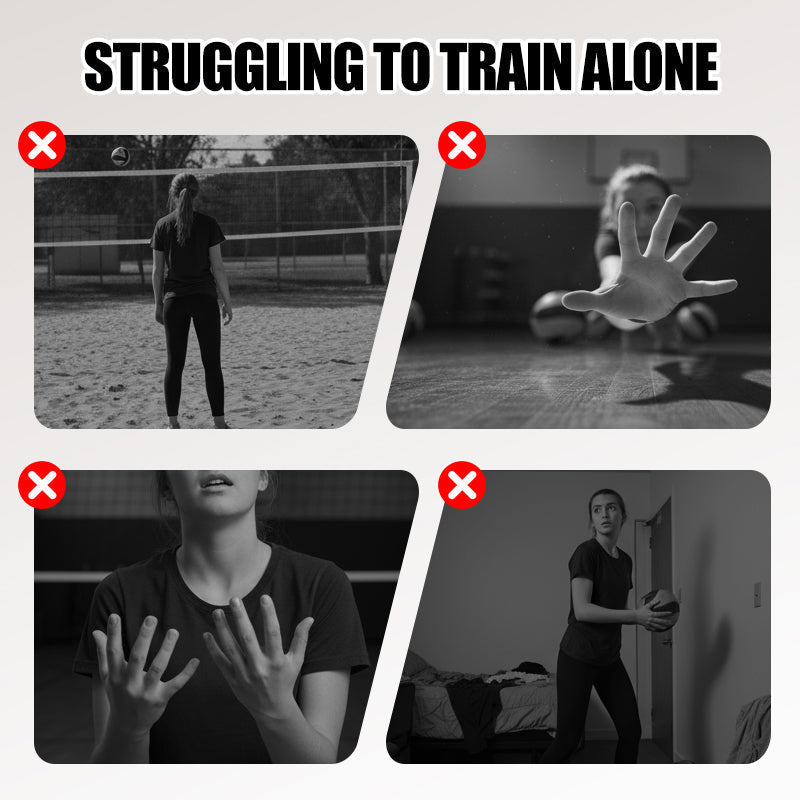 🏐✨ Volleyball Training Aid with Elastic Cord – 50% OFF! Solo serve & spike practice, adjustable waist belt, 2 hand trainers – improve form fast. 🎯