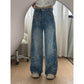 🔥2026 New Style🔥Women's Floral Jacquard Wide-Leg Denim Pants