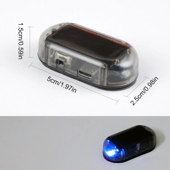Solar Anti-theft Warning Light