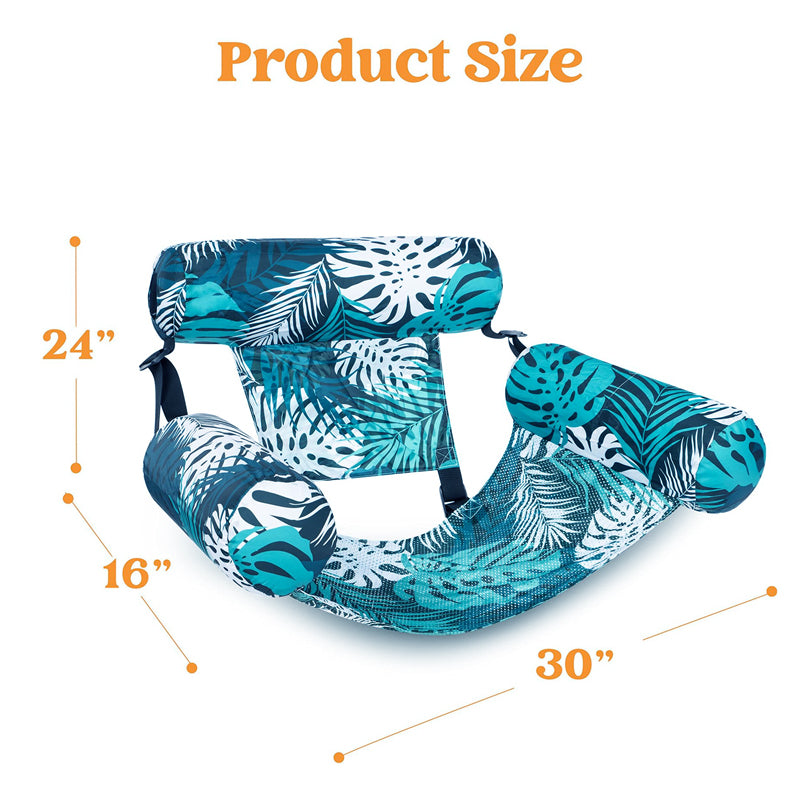 🏖️💺 Inflatable Floating Chair – Comfortable, Stable & Perfect for Relaxing on the Water 🏊🌊