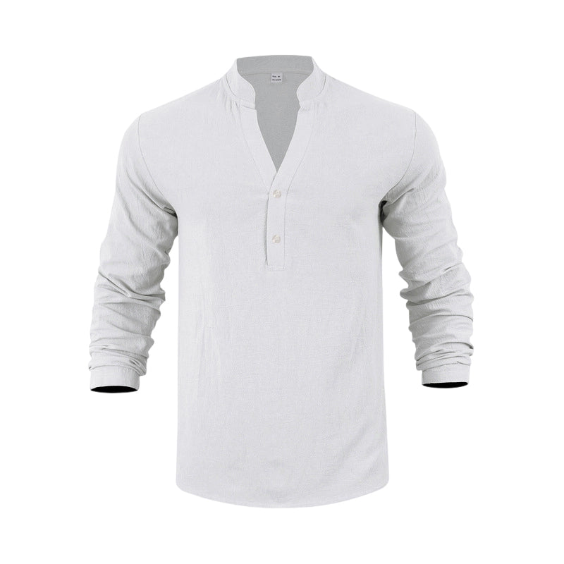 🔥2026 New Style🔥Men's Classic Henley Tee – Lightweight Casual Top for Spring Summer & Fall