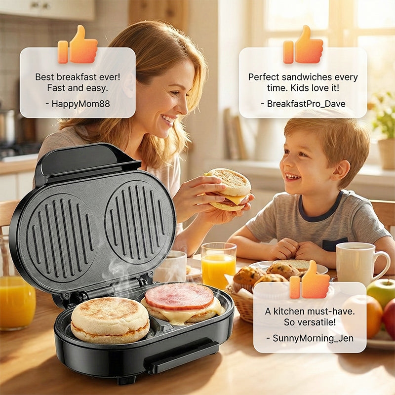 Multi-functional Griddle & Breakfast Maker