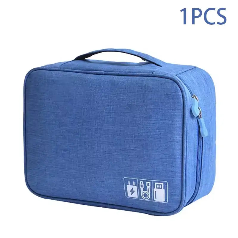 Portable Waterproof Cable Organizer Bag